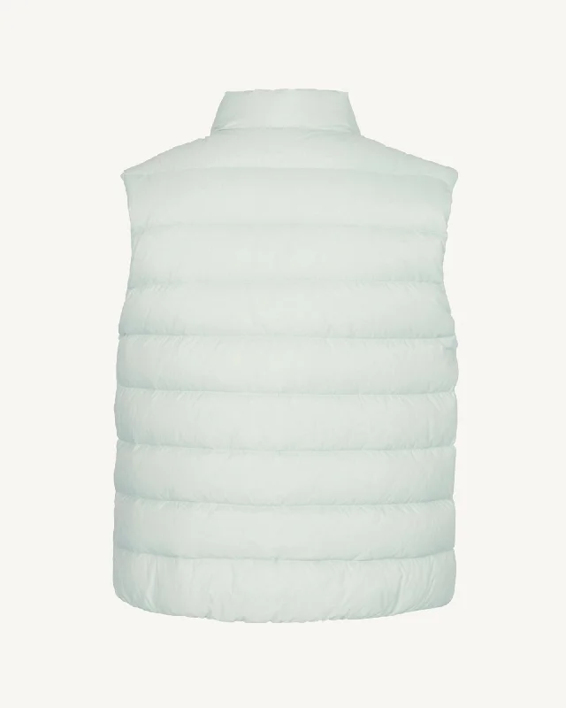 Thomas sleeveless down gilet Peppermint