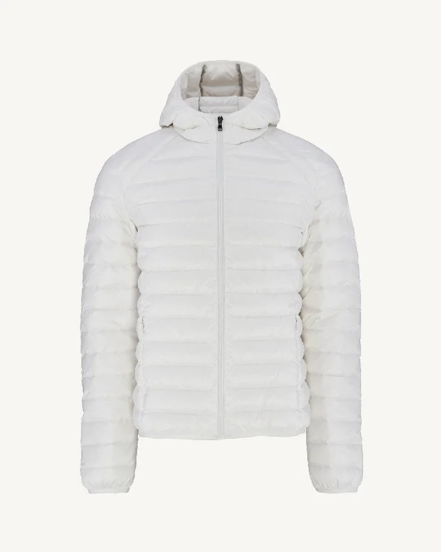 White Lightweight down jacket Nico