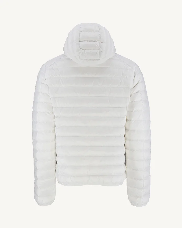 White Lightweight down jacket Nico